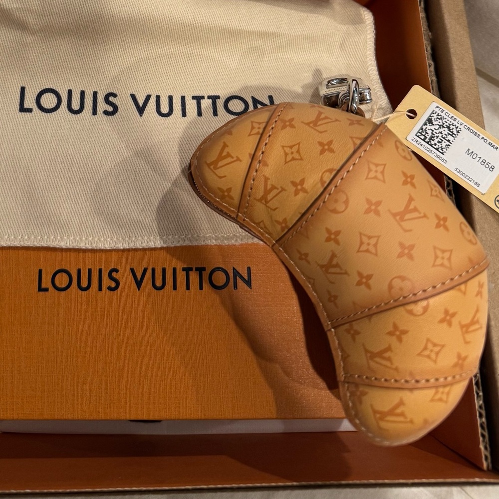 Louis Vuitton Monogram Croissant charm